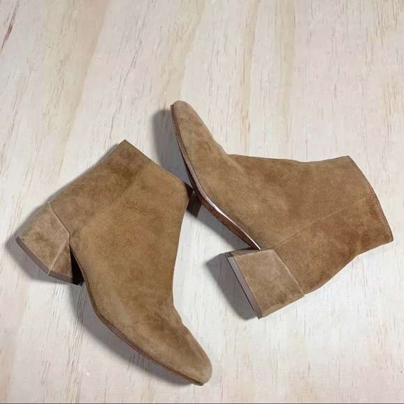 Vince | Ostend block heel booties 6 - Picture 1 of 9
